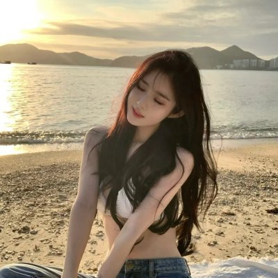 雨中的女人